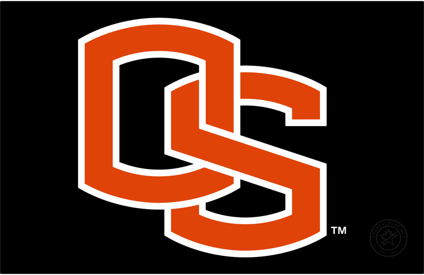 Oregon State Beavers 2006-2013 Alt on Dark Logo diy iron on heat transfer